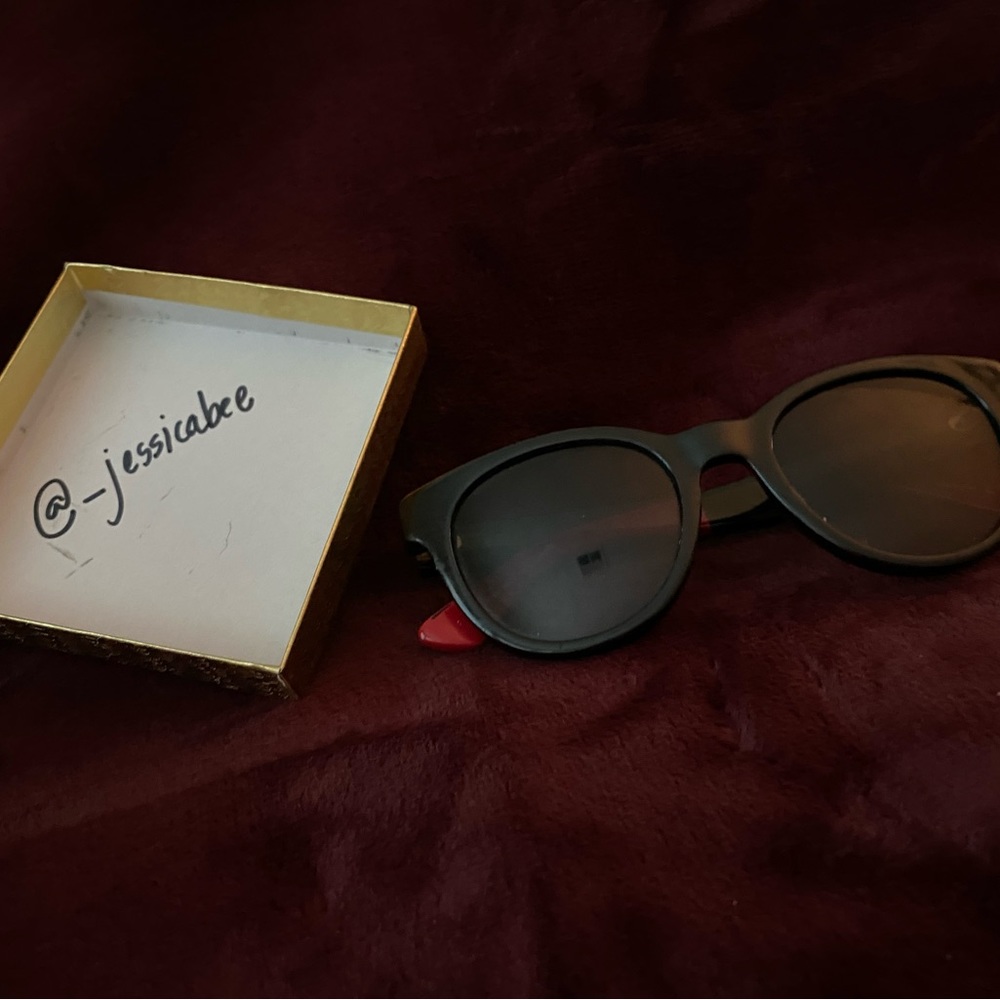GUCCI round black sunglasses GG 1159/S